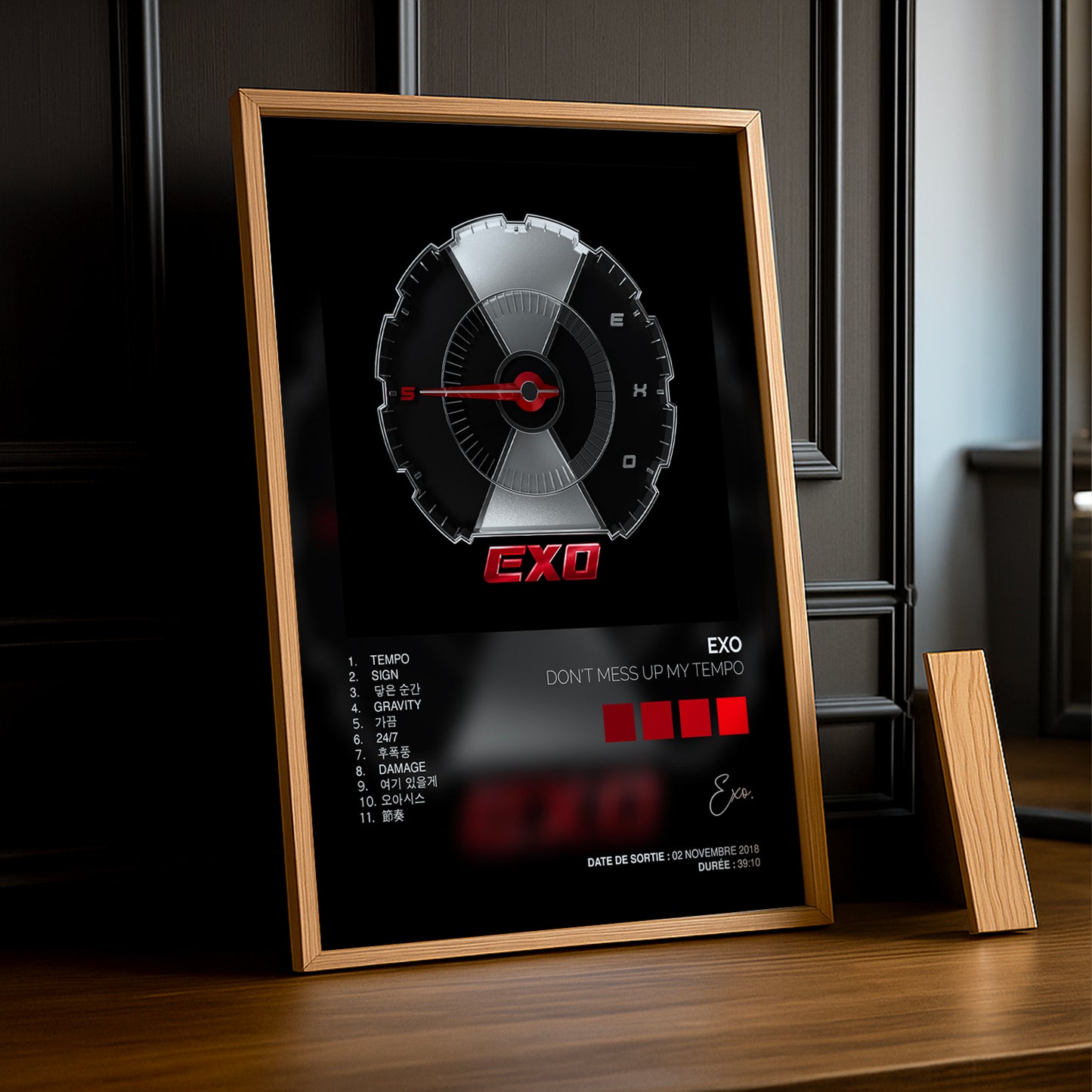Cadre Photo K-Pop - Exo Don't mess up my tempo