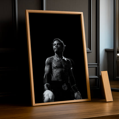 Cadre Photo Boxe - Gervonta Davis Aesthetic