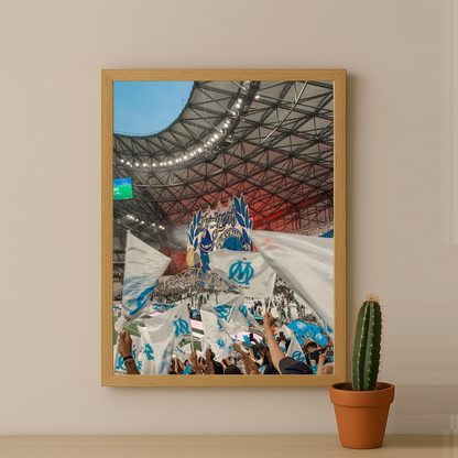 Olympique de Marseille Stade Vélodrome - Poster