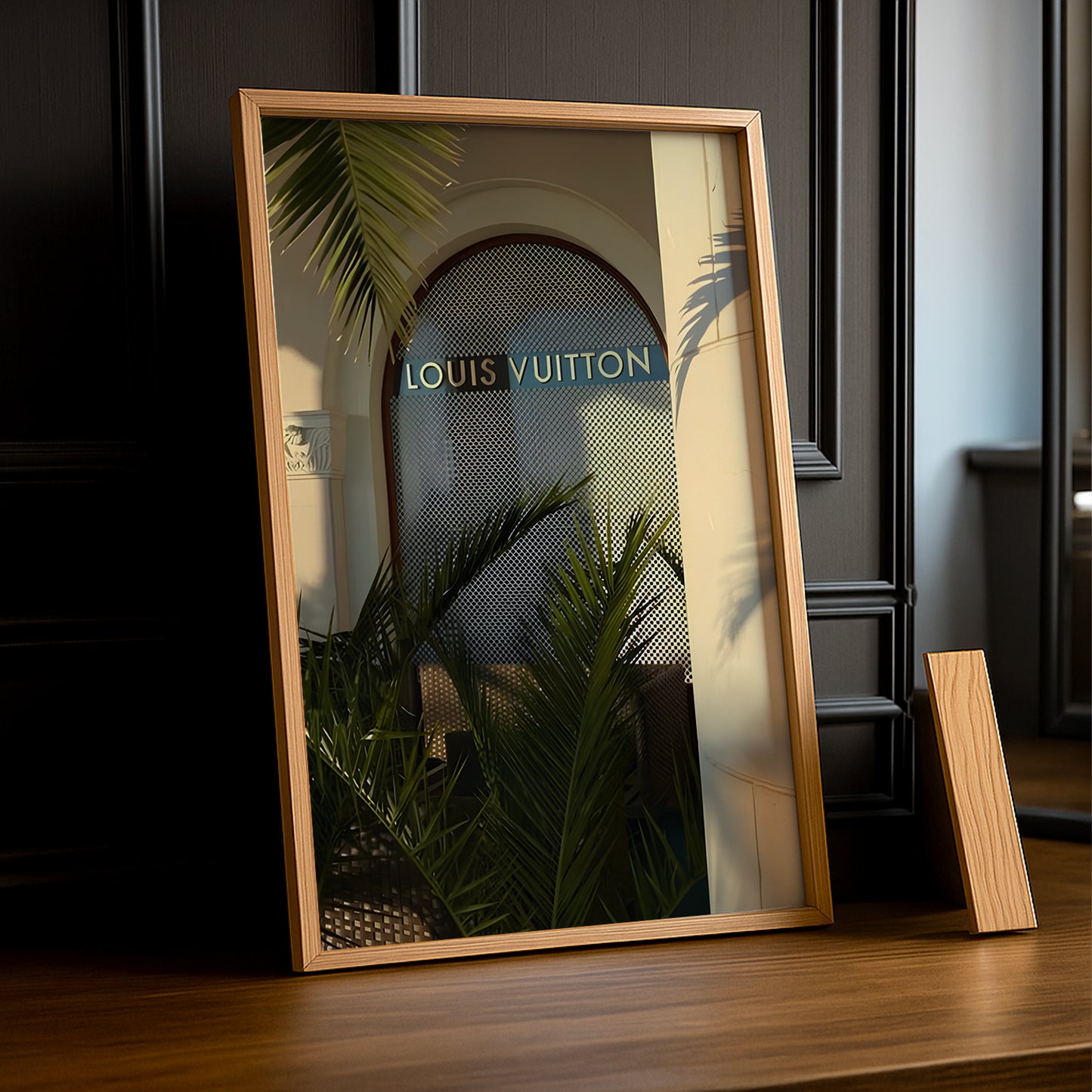 Cadre photo Louis Vuitton devanture
