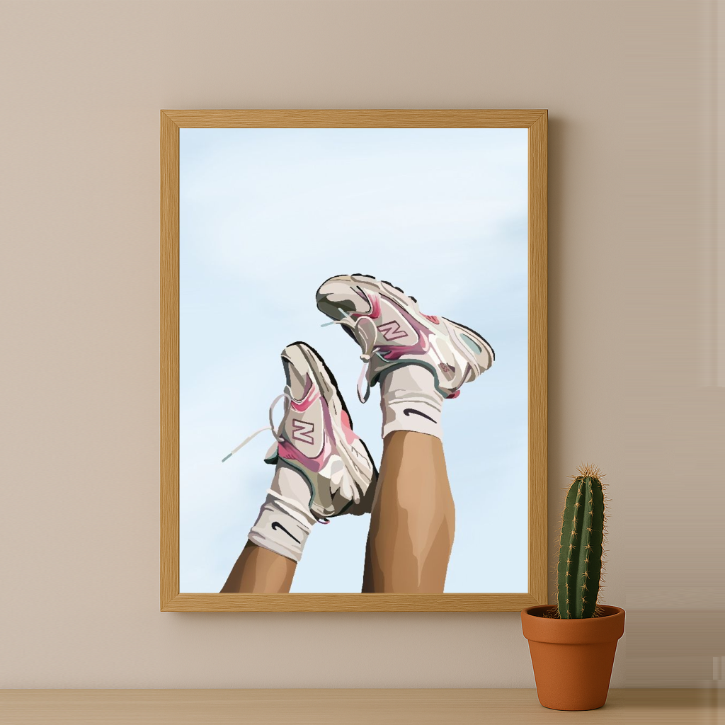 Cadre photo New Balance - Pink