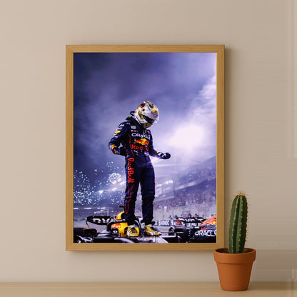 Poster encadrée Formule 1