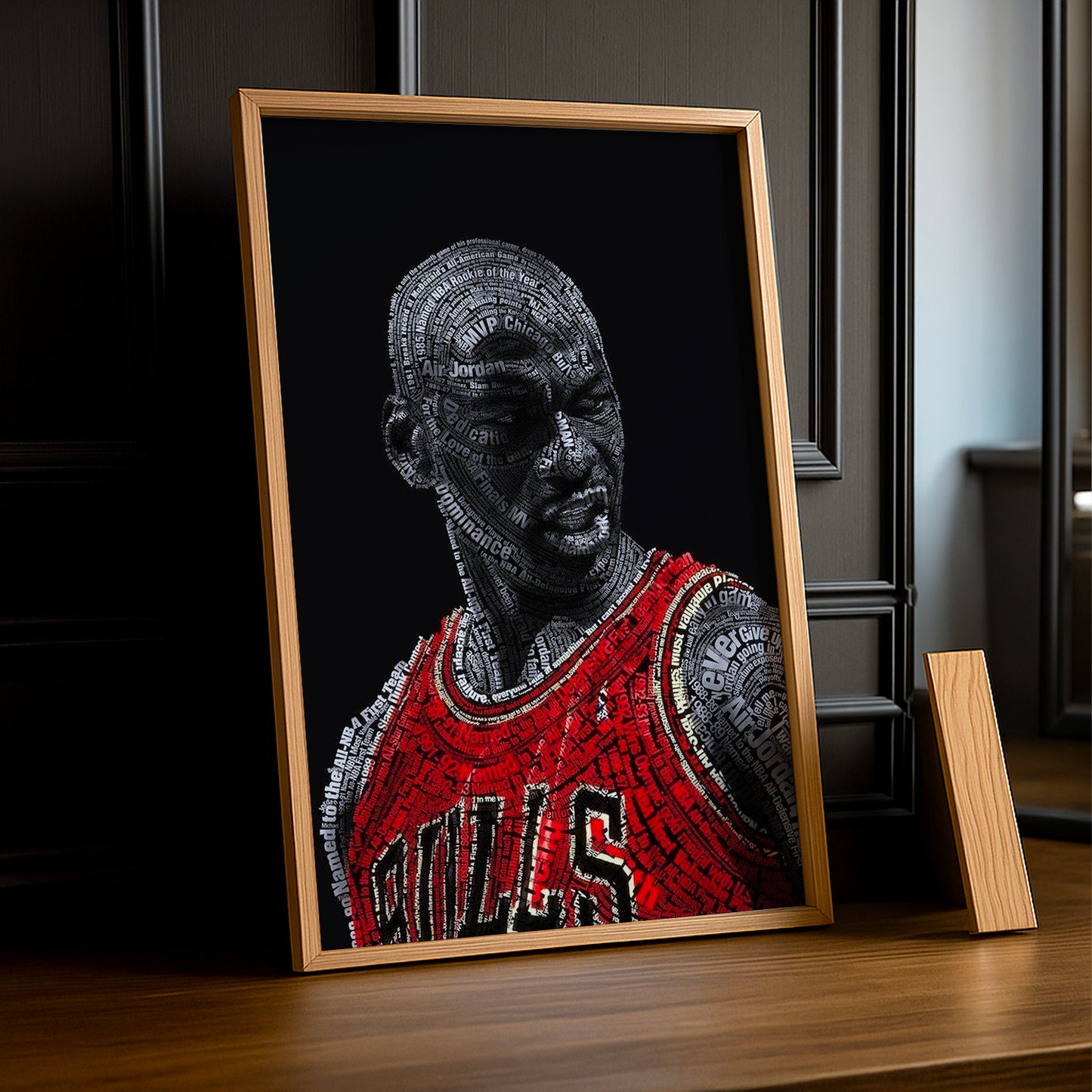 Cadre photo NBA - Michael Jordan Art
