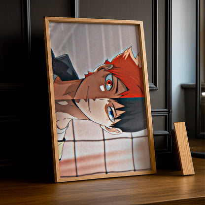 Cadre photo Volley-Ball - Haikyuu Fusion