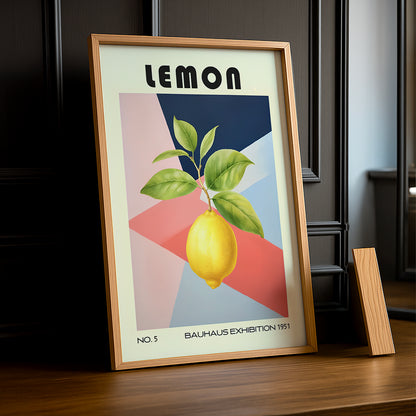 Cadre photo Bauhaus Lemon
