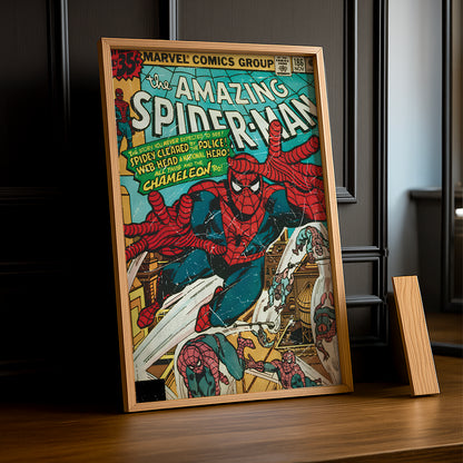 Cadre photo Spider-man magasine