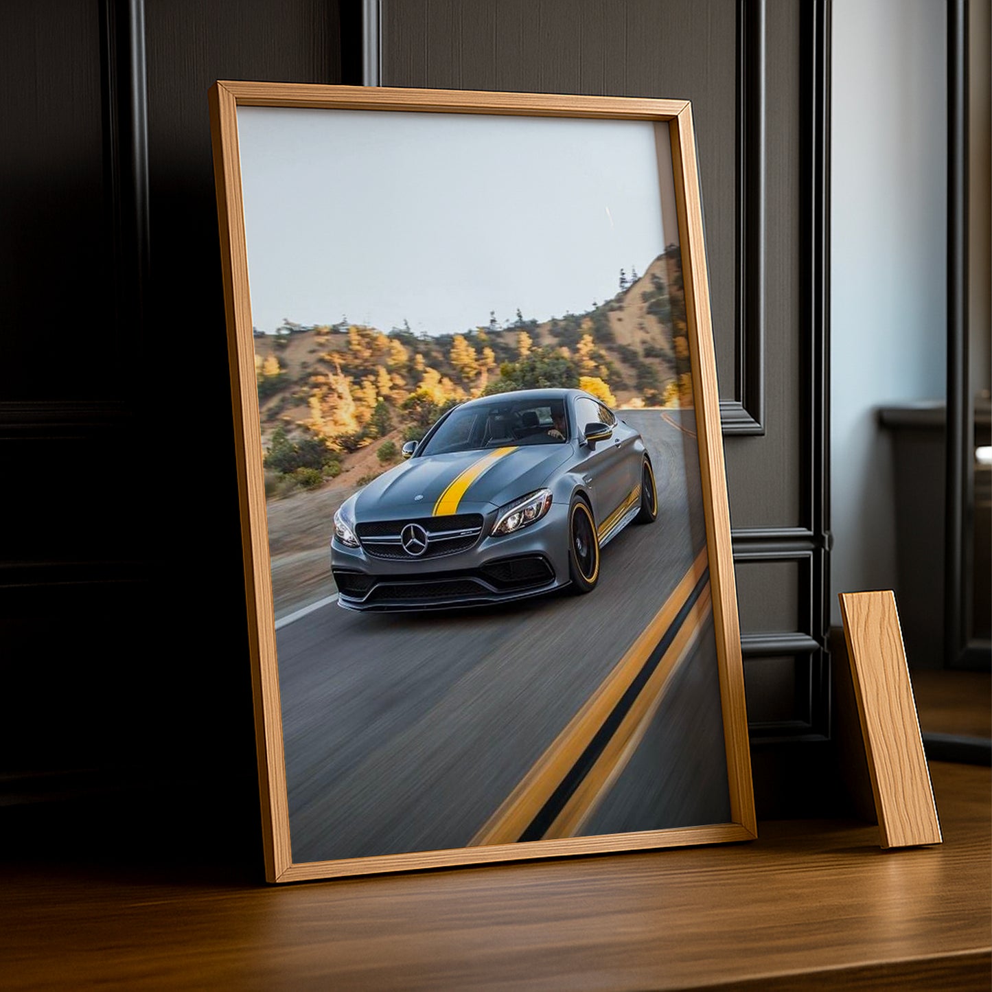 Cadre photo Mercedes C63S