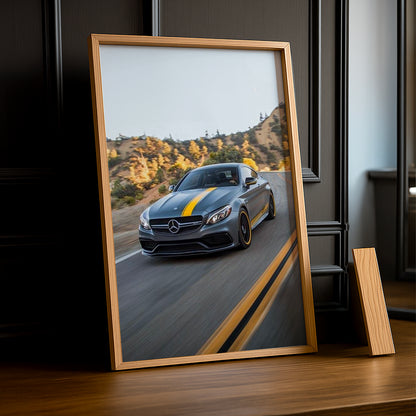 Cadre photo Mercedes C63S