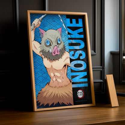 Cadre Photo Demon Slayer - Inosuke
