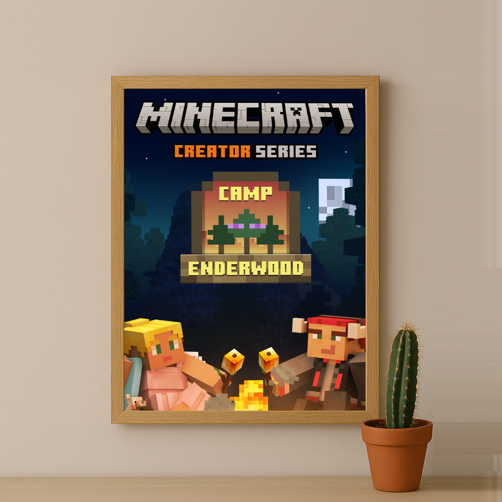 Cadre photo Minecraft - Enderwood