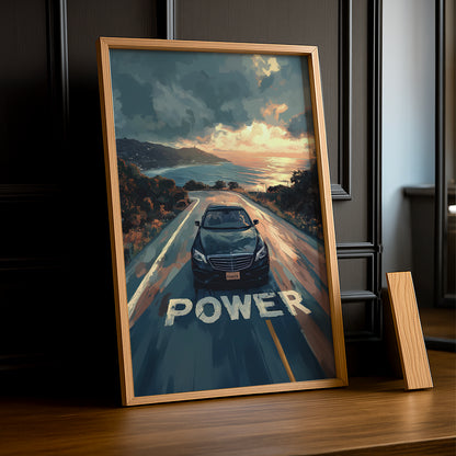 Mercedes Classe S - Poster