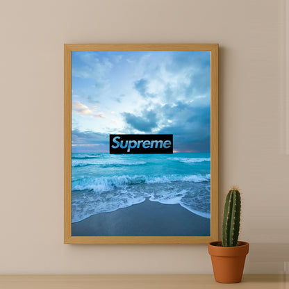 Cadre photo Supreme - Plage
