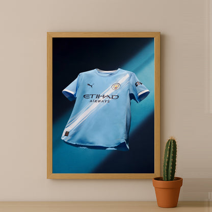 Cadre photo - Maillot Manchester City 25-26