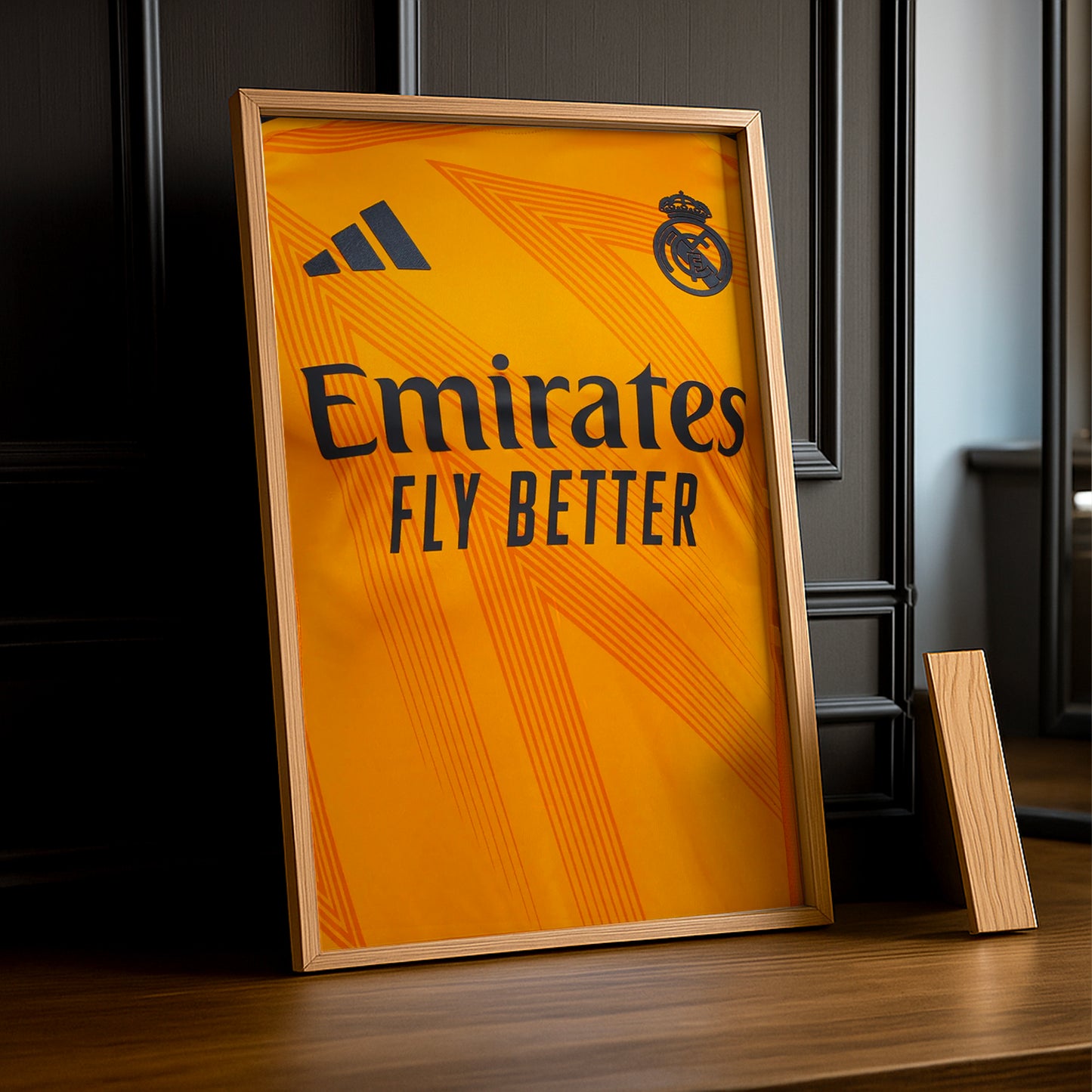 Cadre photo Maillot de Real Madrid extérieur