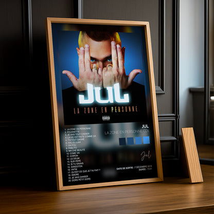 Poster Jul - Album La zone en personne