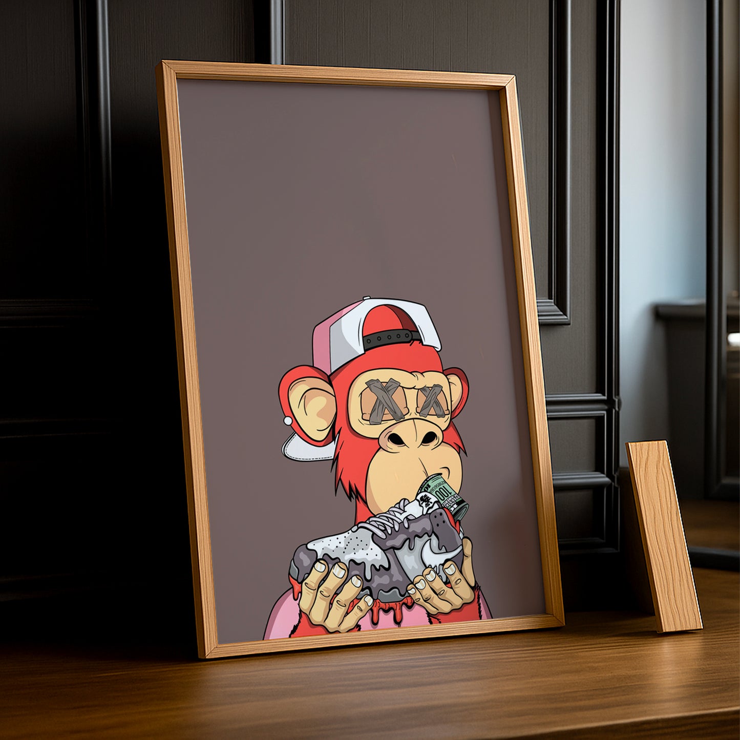 Cadre photo Bayc Nike Dunk SB Pigeon