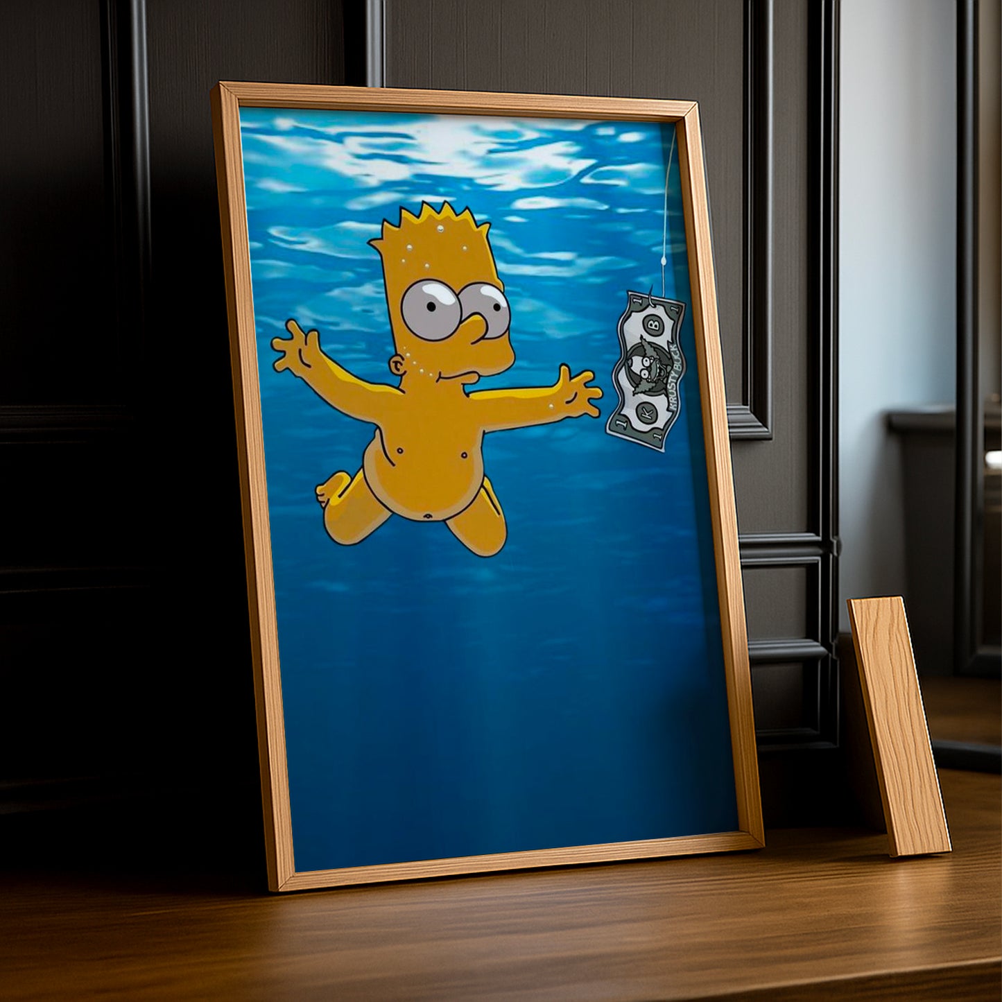 Cadre Photo Les Simpsons - Sauver Bart