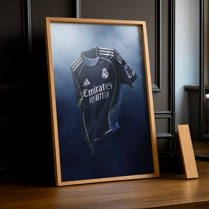 Cadre photo - Maillot Real Madrid Extérieur 25-26