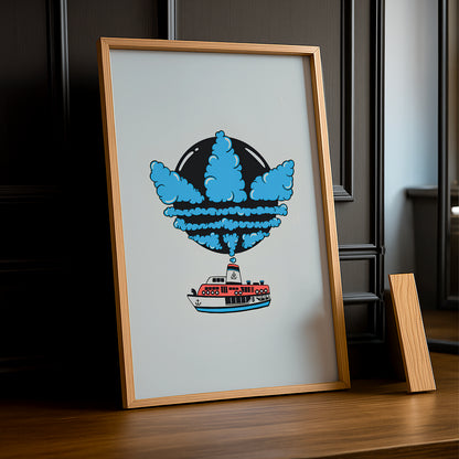 Cadre photo Adidas - Boat