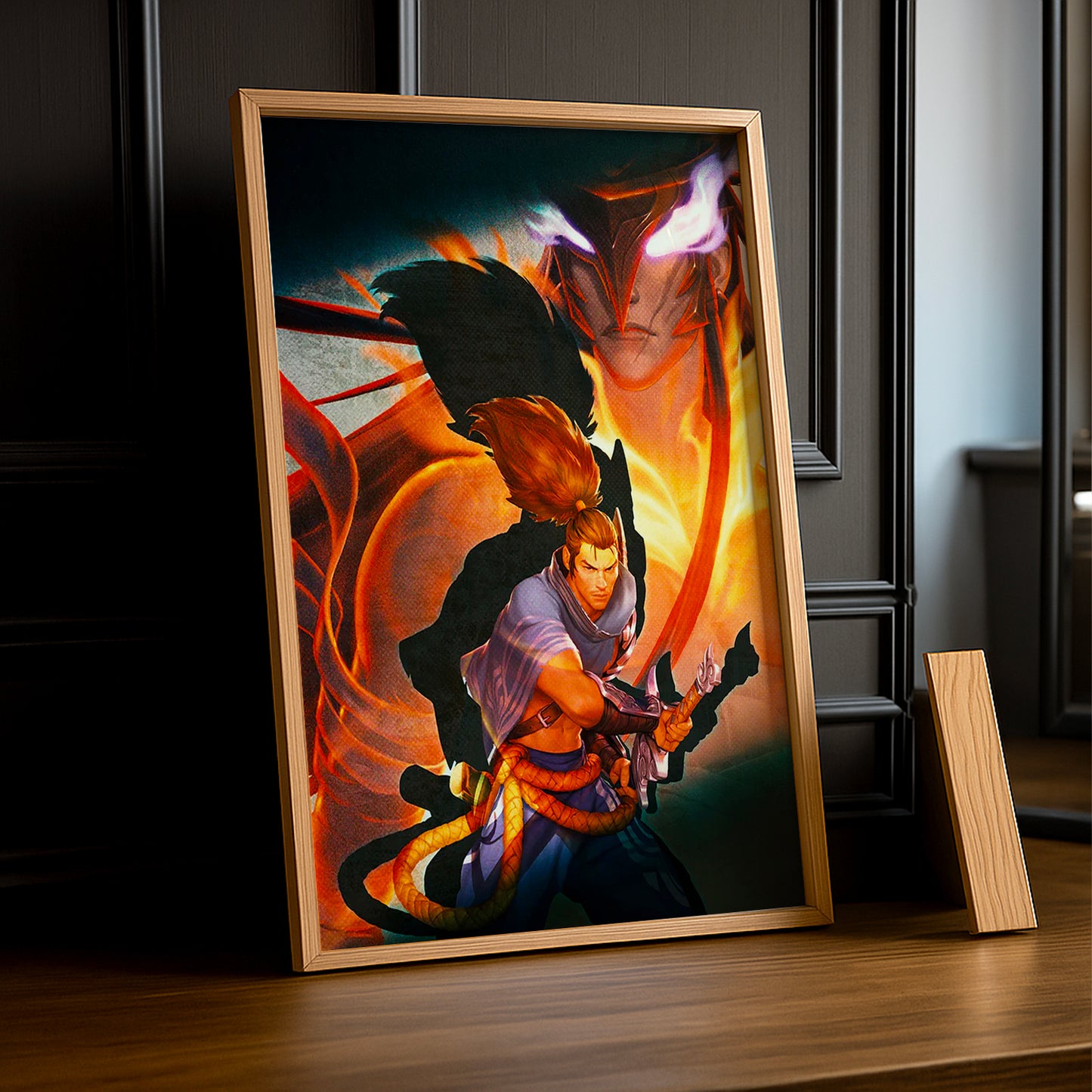 Cadre photo Yone x Yasuo League of Legends