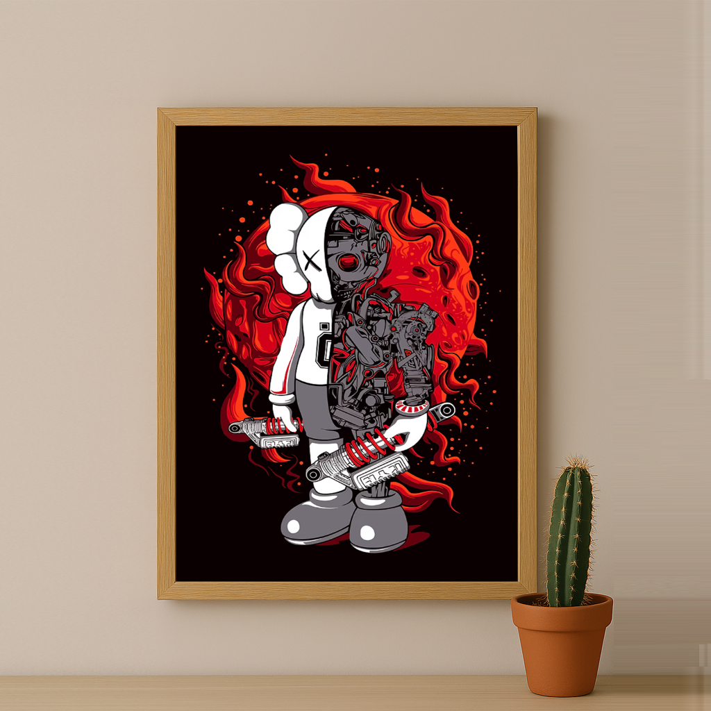 Poster Kaws - Companion Killer
