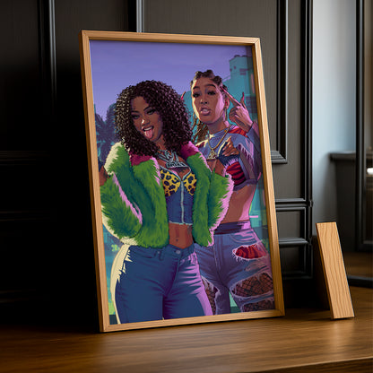 Poster Grand Theft Auto VI - Real Dimez
