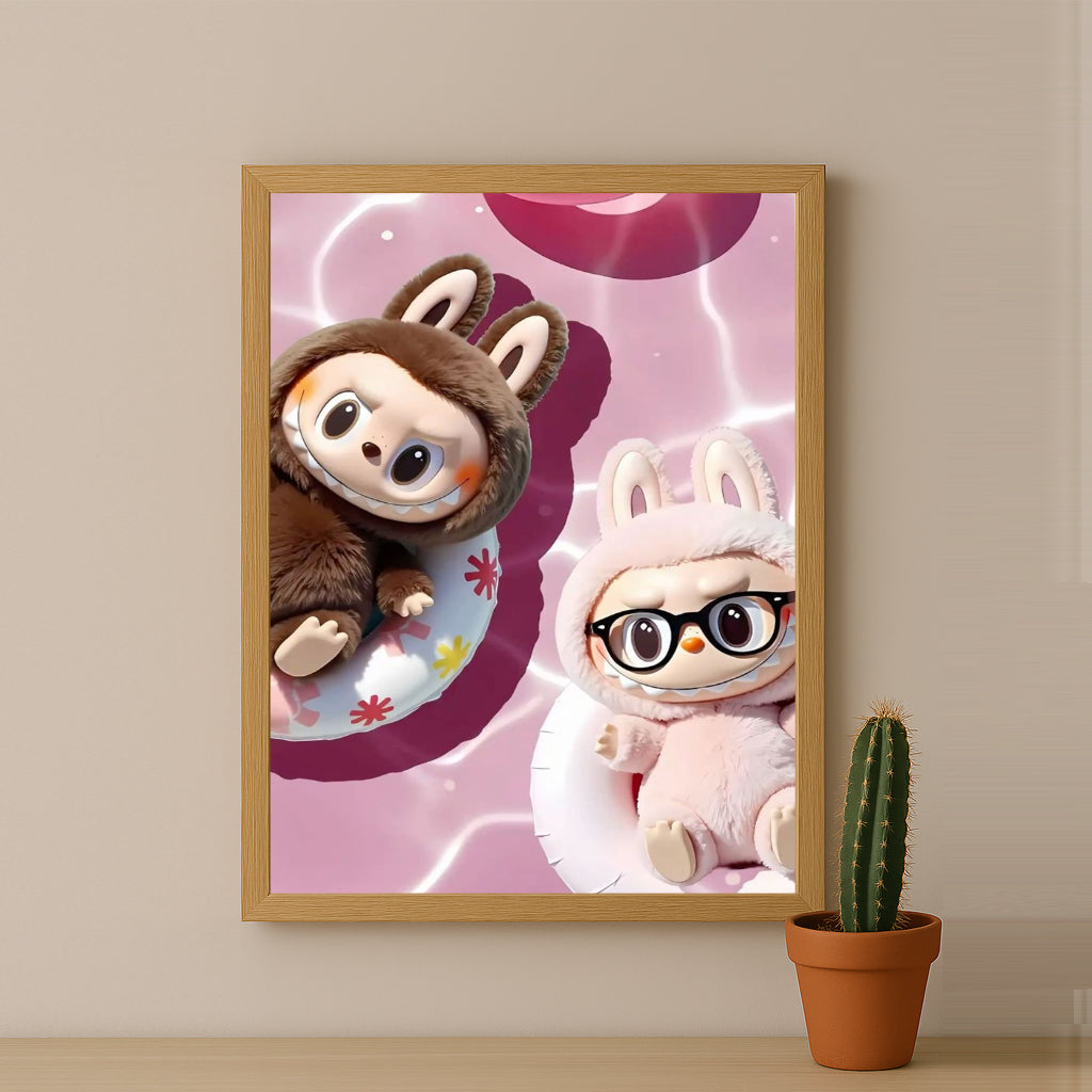 Poster Labubu - Summer Chill