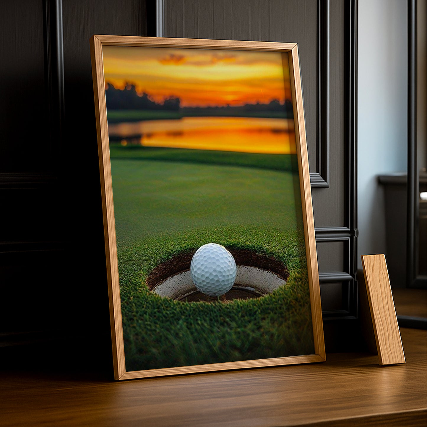 Cadre Photo Golf - Sunset