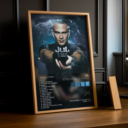 Poster Jul - Album Je trouve pas le sommeil
