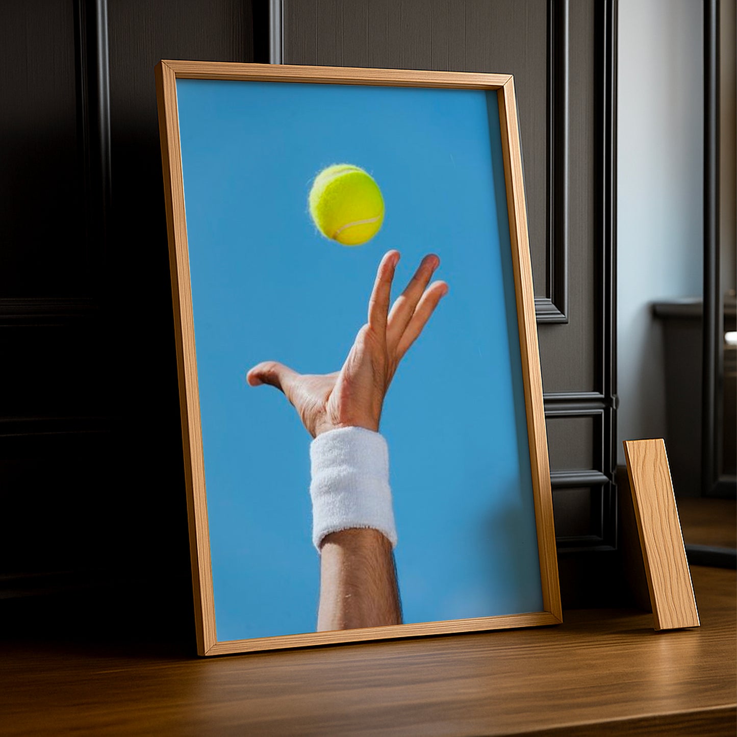 Cadre photo Tennis - Service