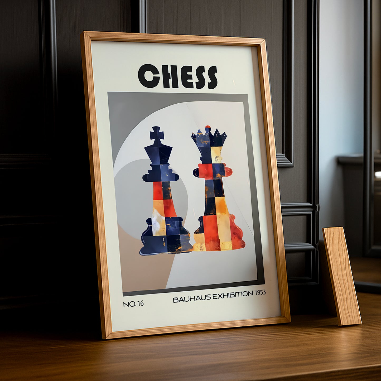 Cadre photo Bauhaus Chess