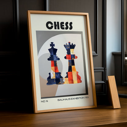 Cadre photo Bauhaus Chess