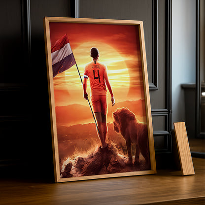 Cadre photo Virgil Van Dijk