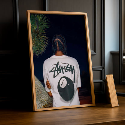 Cadre photo Stüssy t-shirt