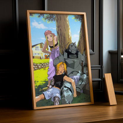 Cadre Photo Full Metal Alchemist - Team