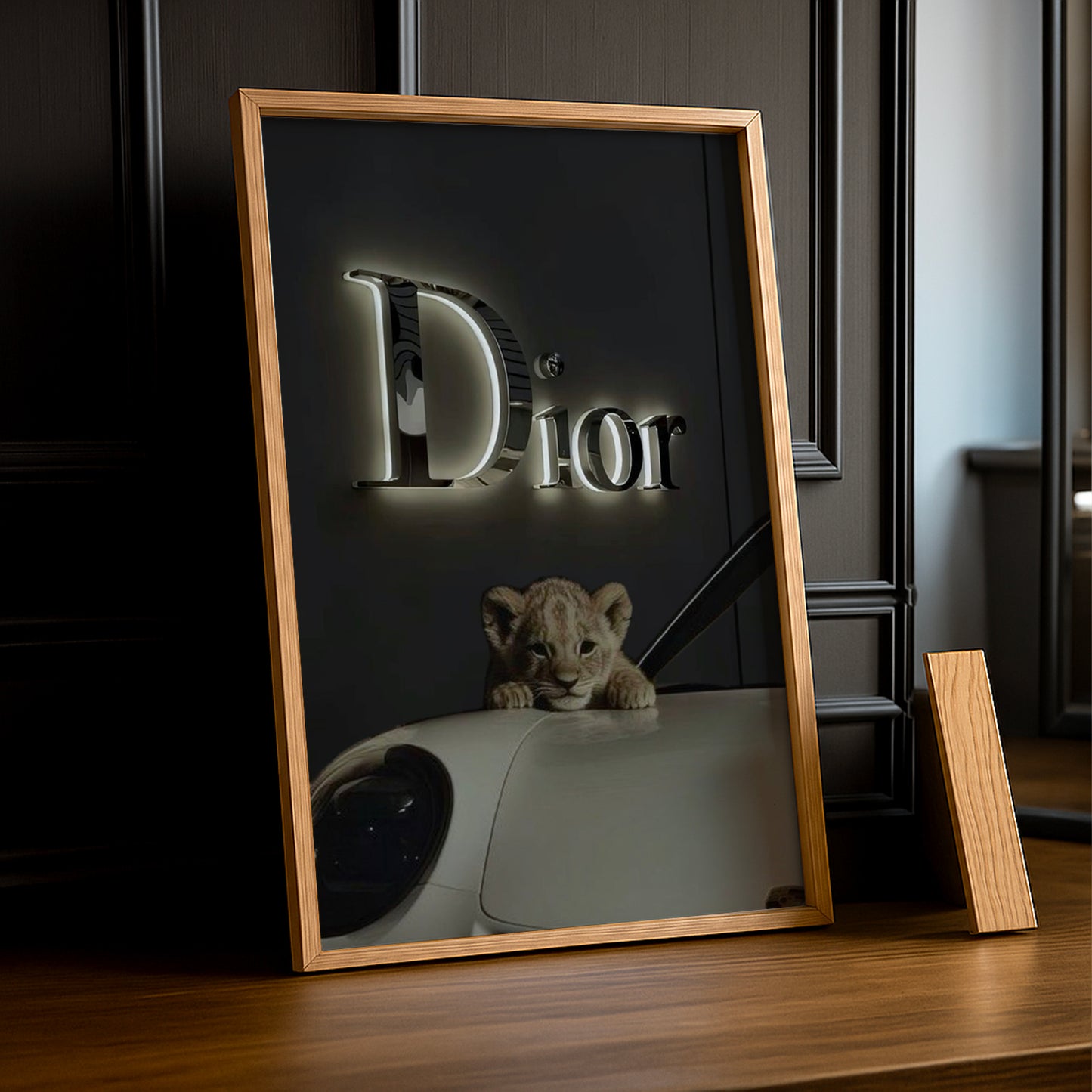 Cadre photo Dior - Porsche Lionceau