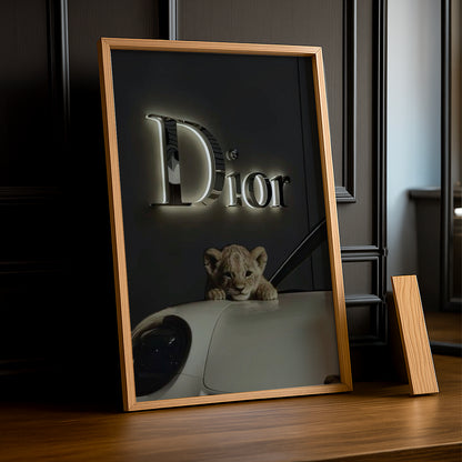 Cadre photo Dior - Porsche Lionceau