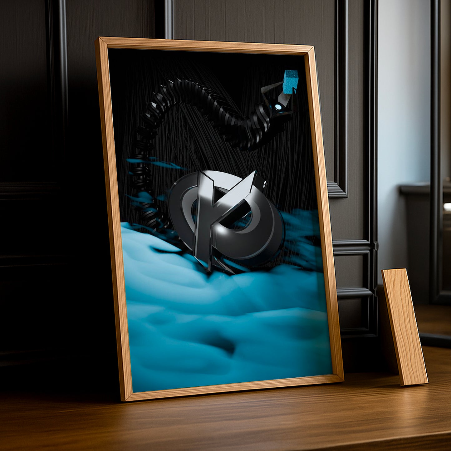 Cadre Photo Karmine Corp - Logo 3D