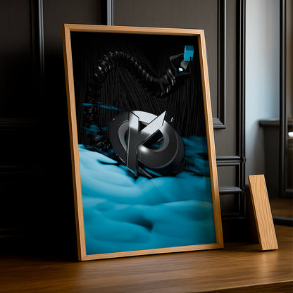 Cadre Photo Karmine Corp - Logo 3D