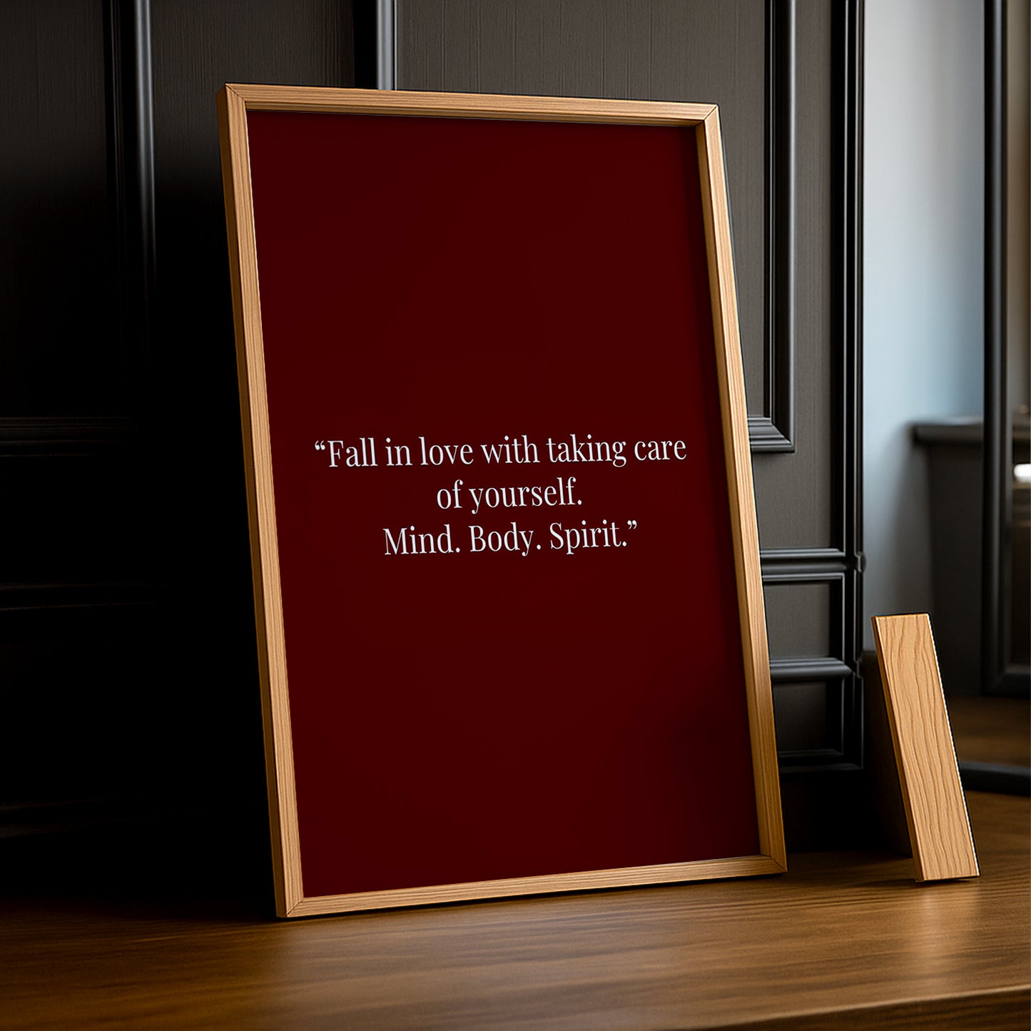 Cadre photo Citation - Fall In Love