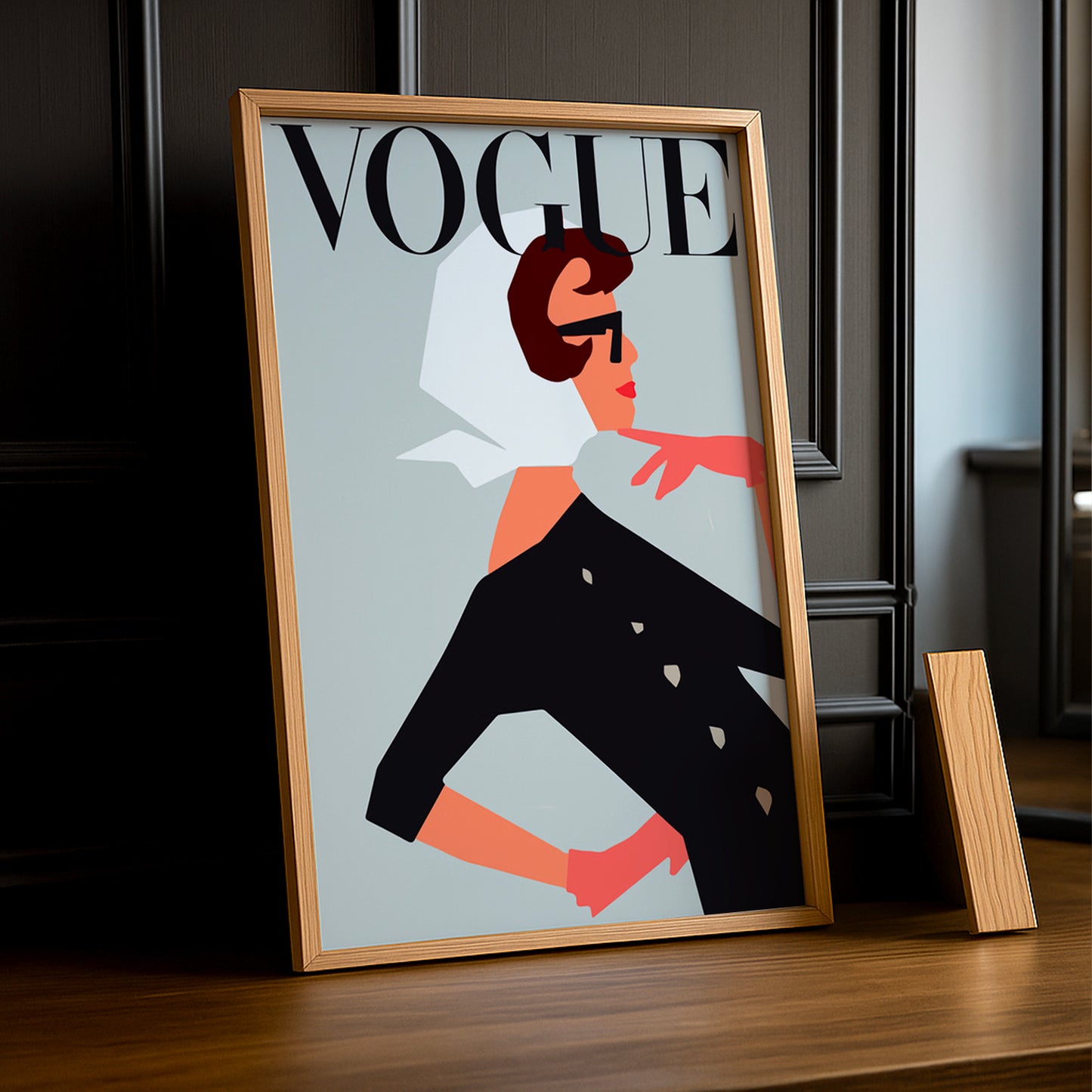 Cadre photo Vogue - Foulard