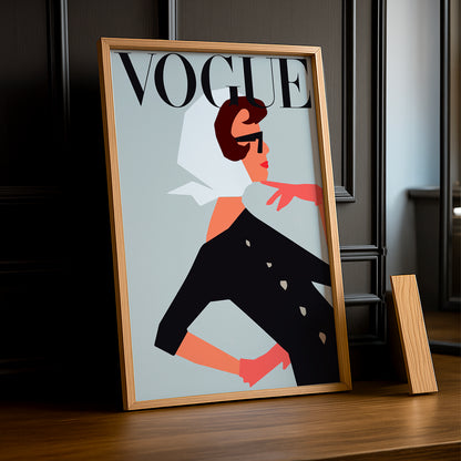 Cadre photo Vogue - Foulard