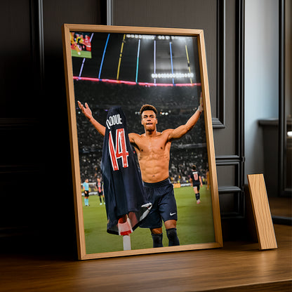 Cadre photo Paris Saint-Germain Désiré Doué