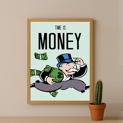 Monopoly Times is Money - Cadre photo