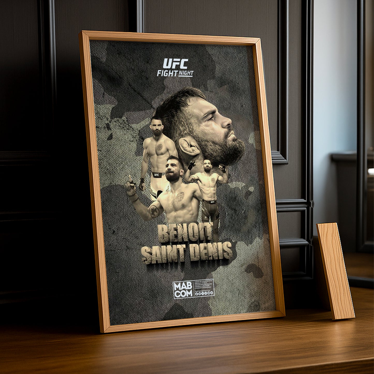 Cadre photo UFC - BSD Benoit Saint Denis