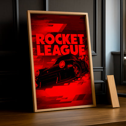 Cadre Photo Rocket League - Red