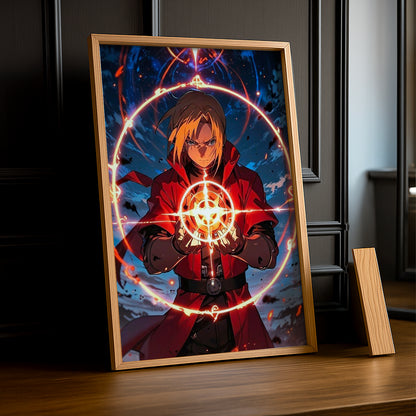 Cadre Photo Full Metal Alchemist - Edward Power