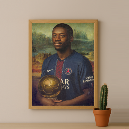 Poster Ballon d'Or - Ousmane Dembélé