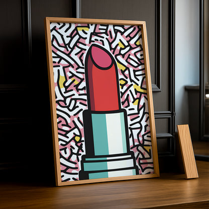 Cadre photo Keith Haring "Gloss"