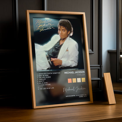 Poster Michael Jackson - Album Thriller